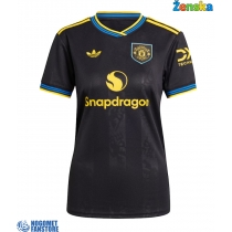 Manchester United Matthijs de Ligt #4 Rezervni Dres za Ženska 2025-26 Kratak Rukav